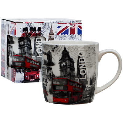 Cana ceramica London in cutie 400 ml